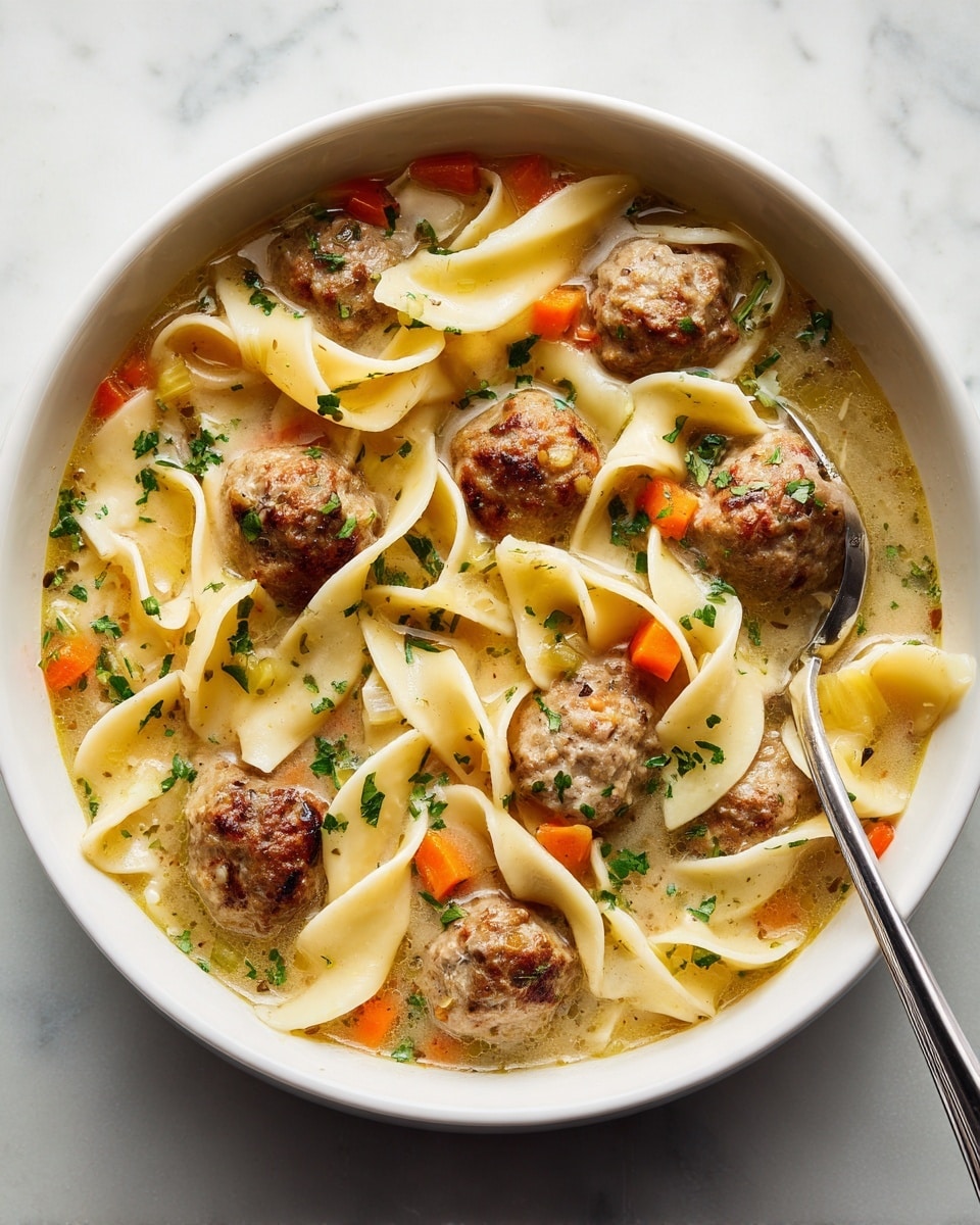Swedish Meatball Soup Recipe