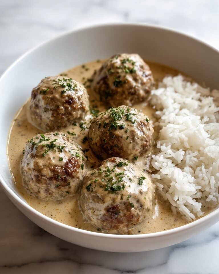 Crockpot Swedish Meatballs (From Scratch!) Recipe