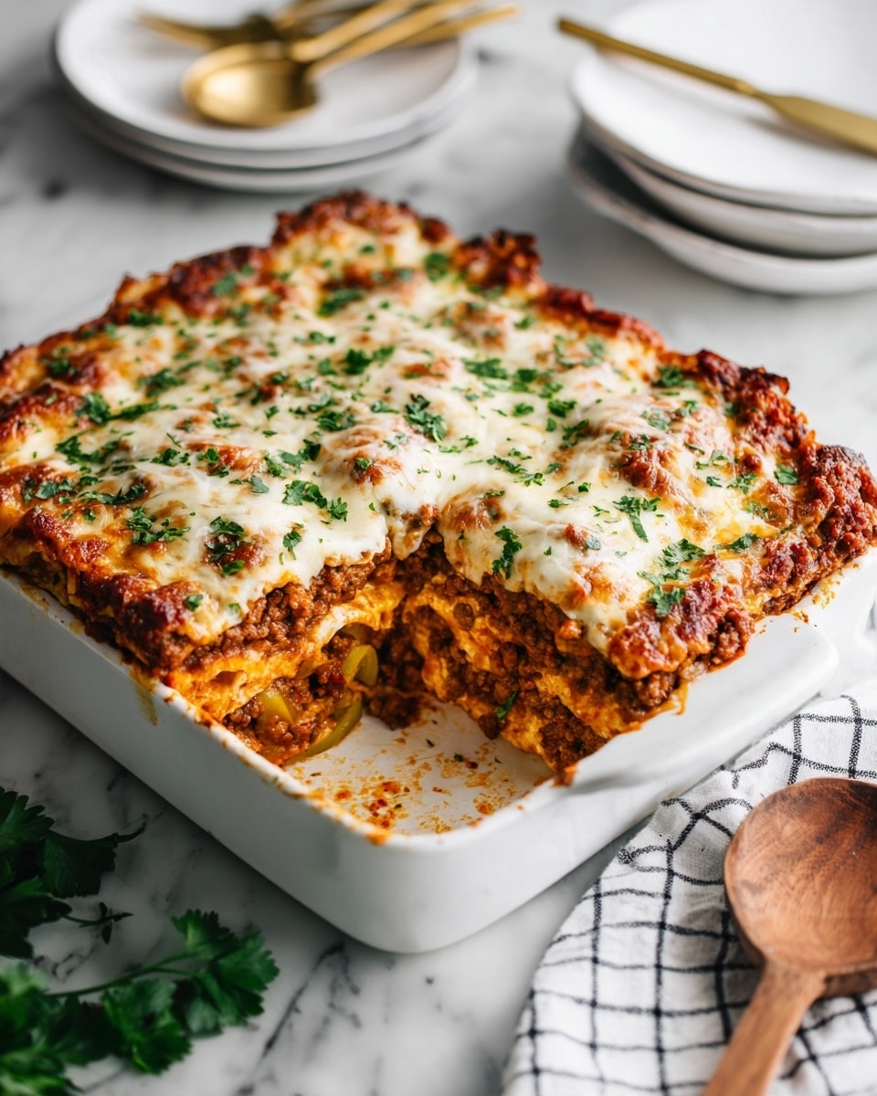 The Best Stuffed Pepper Casserole Recipe