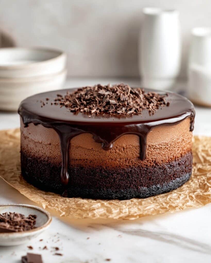 Chocolate Mousse Cake Recipe