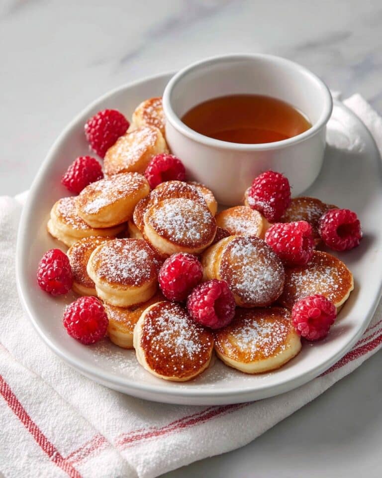 Danish Pancakes with Fruit Preserves and Maple Syrup Recipe
