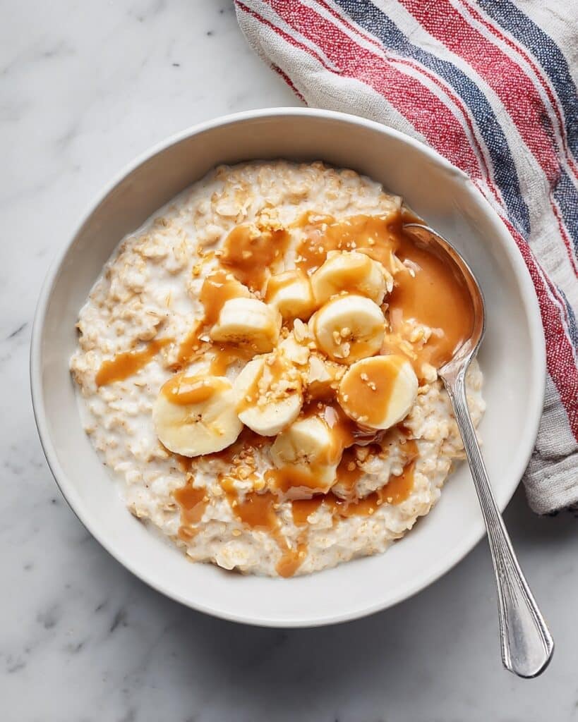 Peanut Butter Banana Overnight Oats Recipe