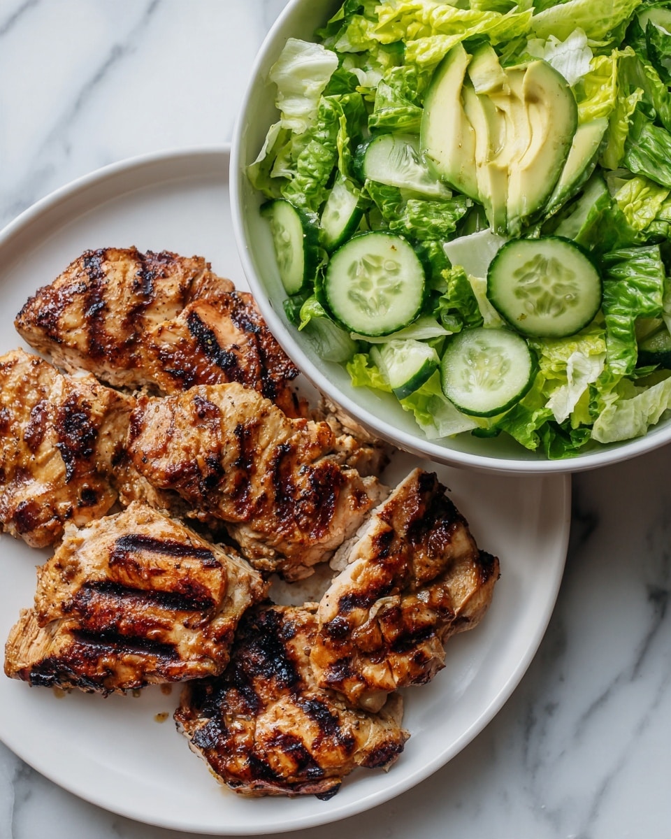 Mango Chicken Salad with Feta, Strawberries, and Honey Dijon Balsamic Dressing Recipe - Recipe Image