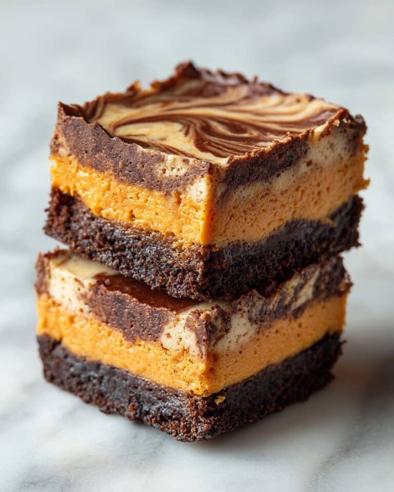 Pumpkin Cheesecake Brownies Recipe