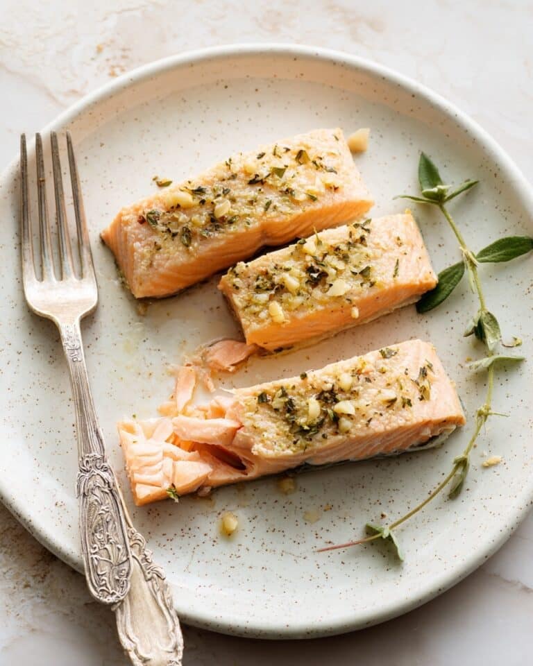 Oven-Baked Steelhead Trout with Lemon and Thyme Recipe