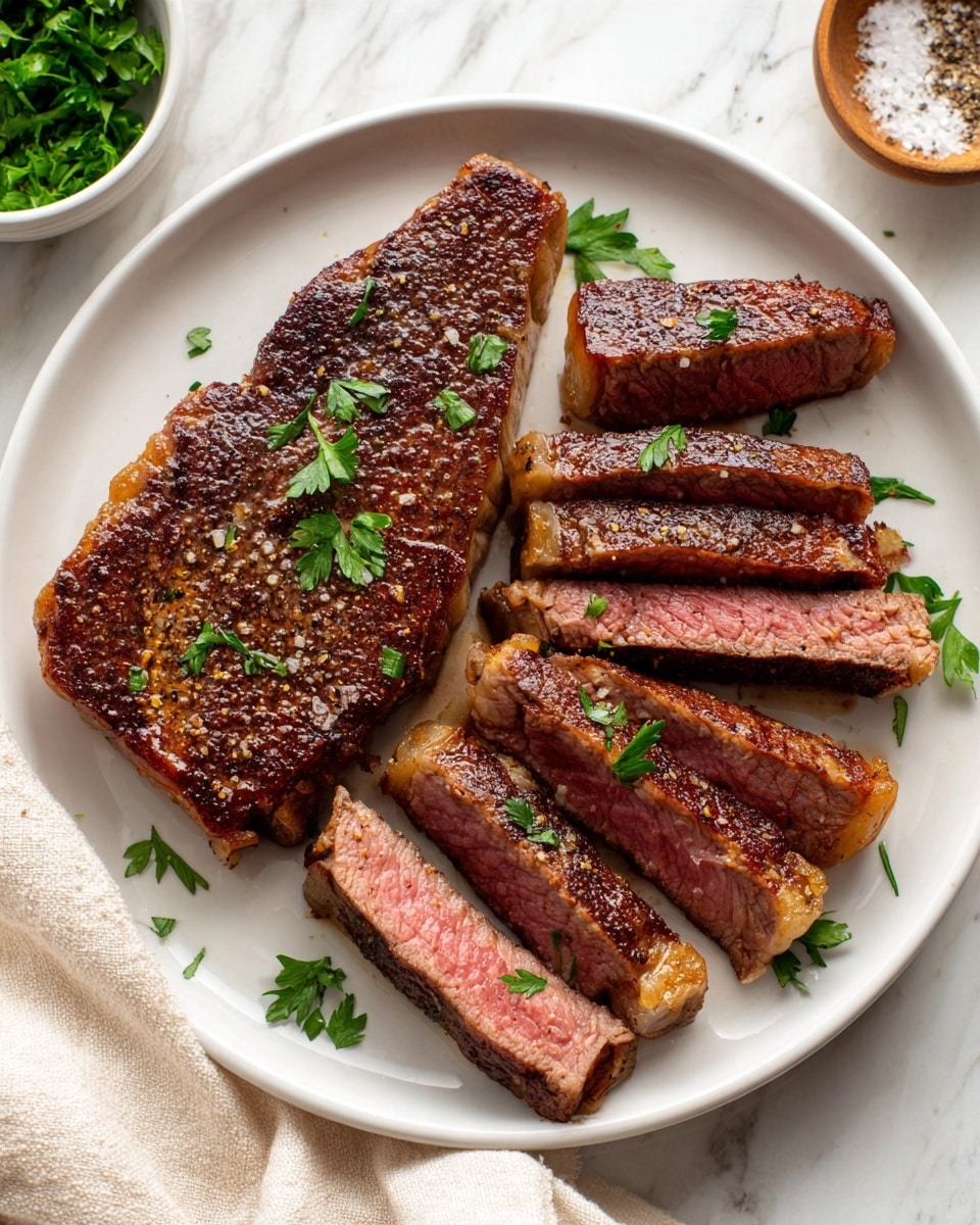 Perfectly Seared Skirt Steak Recipe