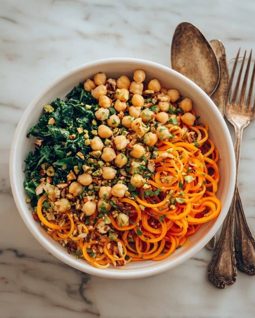 Turmeric Sweet Potato Pasta Salad Recipe