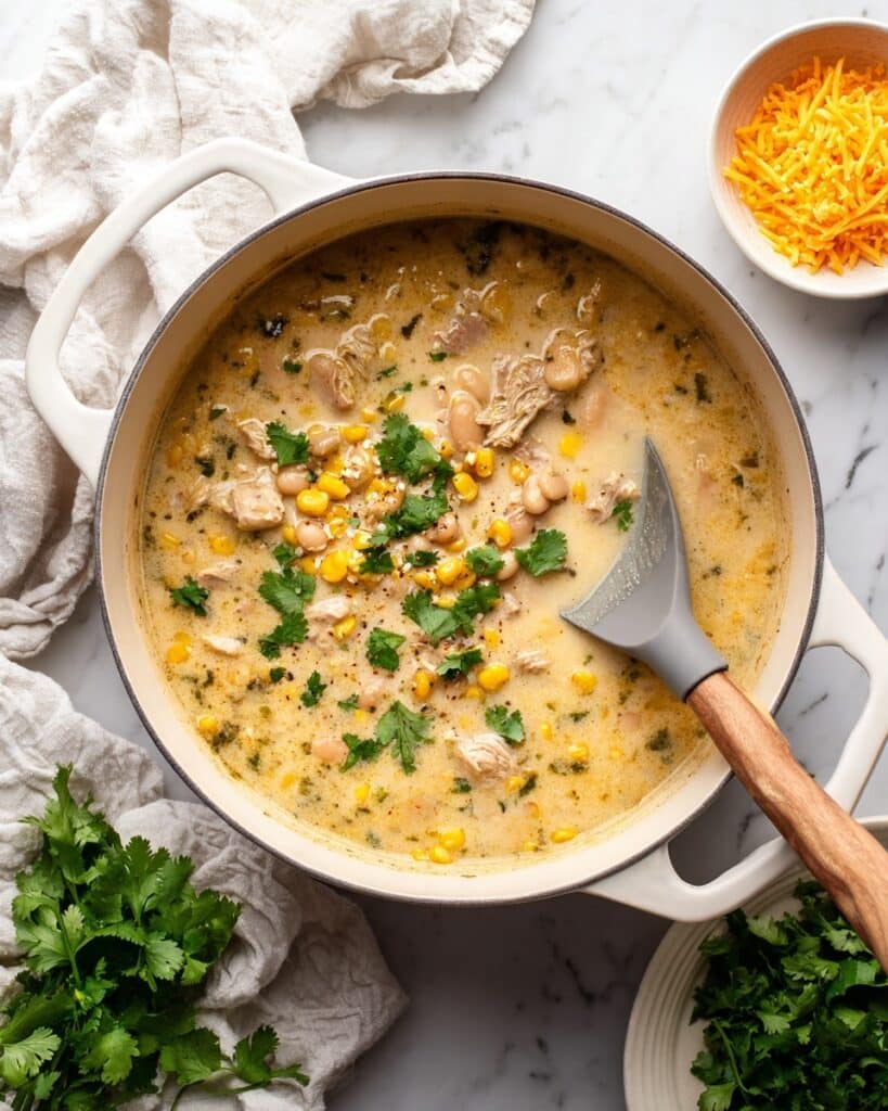 Creamy Chicken Chili Recipe