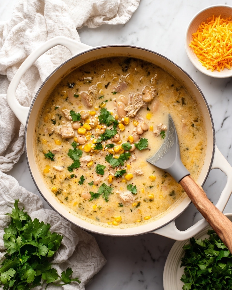 Creamy Chicken Chili Recipe