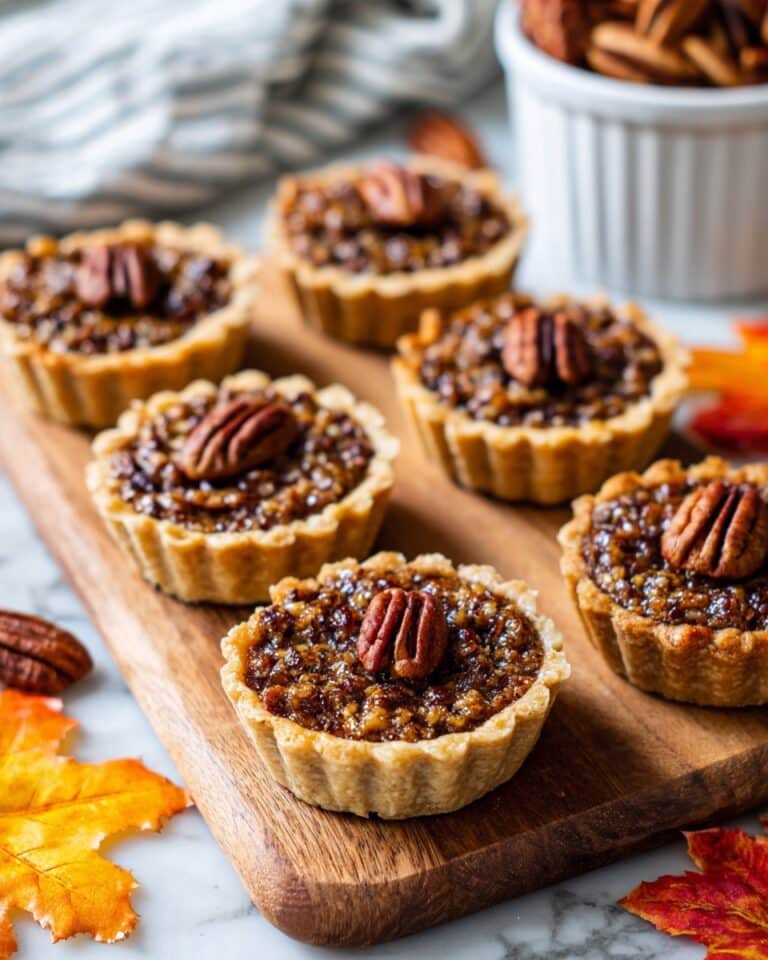 Easy Pecan Tarts Made with Sugar Cookie Dough Recipe