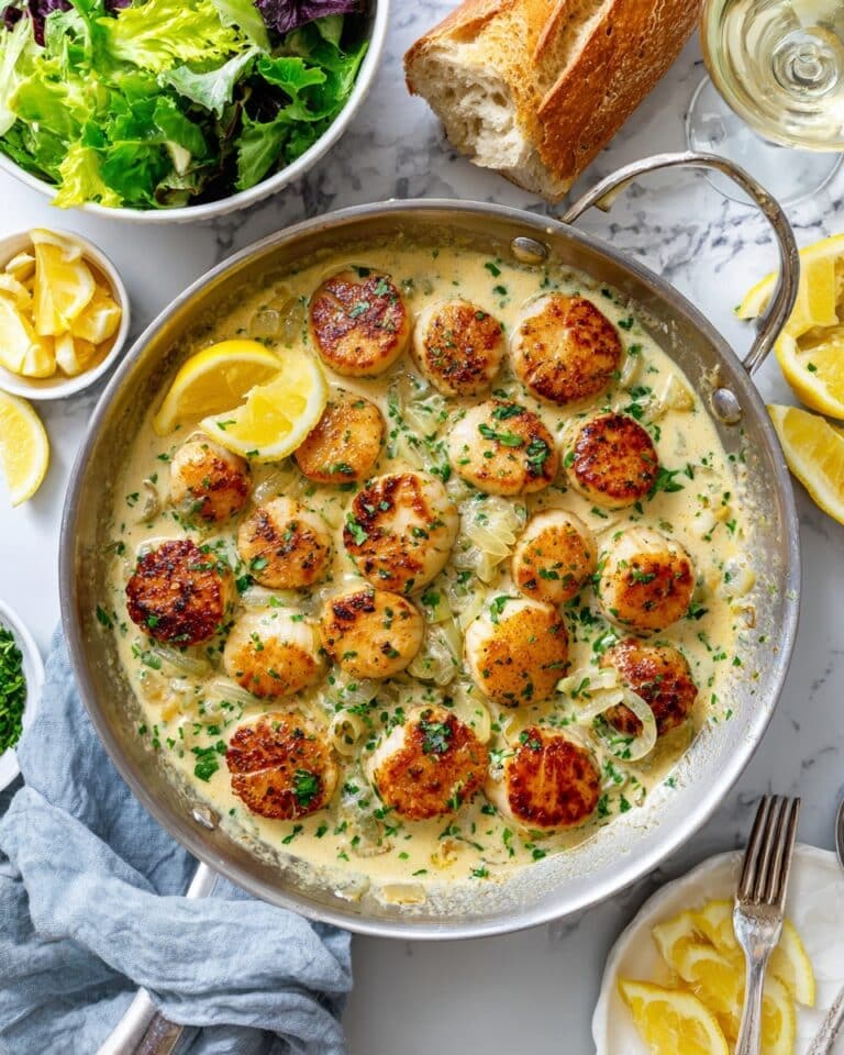 One-Pan Scallops Provencal Recipe
