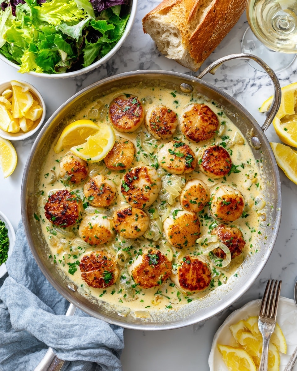 One-Pan Scallops Provencal Recipe