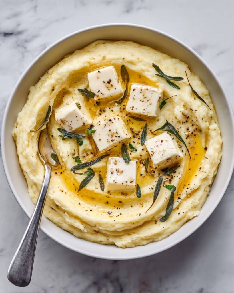 Herby Mascarpone Mashed Potatoes Recipe