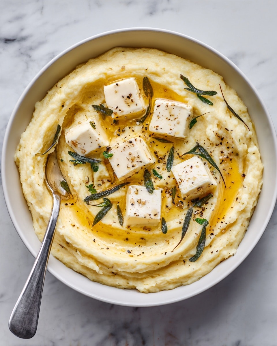 Herby Mascarpone Mashed Potatoes Recipe