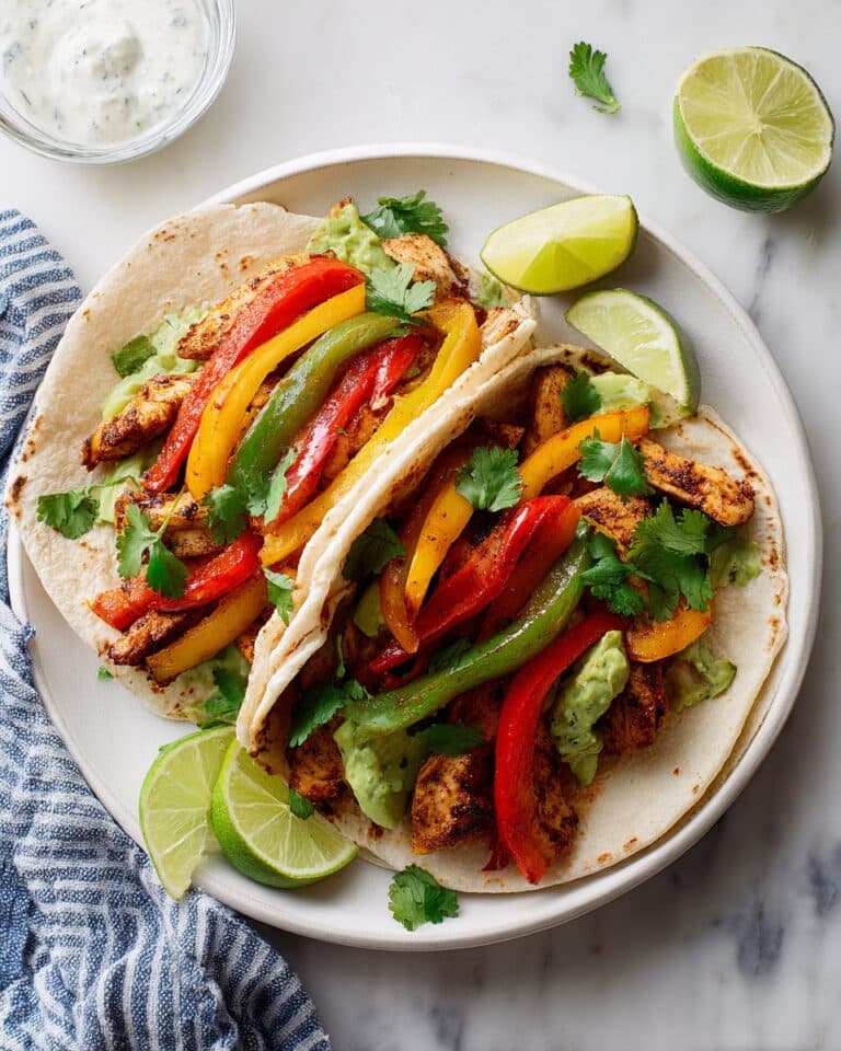 Sheet Pan Chicken Fajitas Recipe