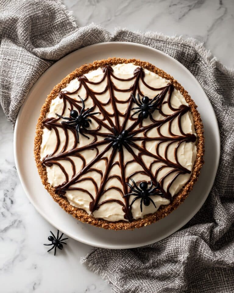 Spider Web Ice Cream Pie Recipe