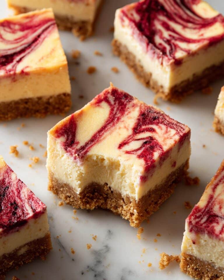Easy Cranberry Cheesecake Squares Recipe