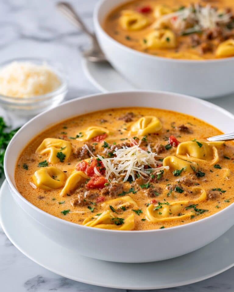 Sausage and Tortellini Soup Recipe