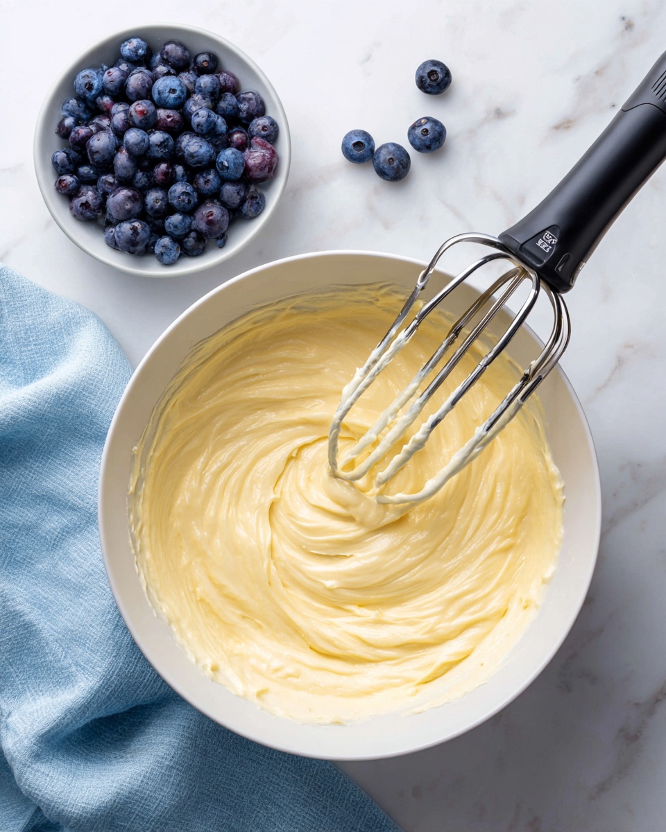 Lime Blueberry Pound Cake Recipe - Recipe Image
