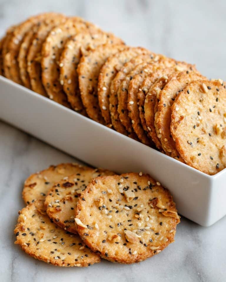 Slice and Bake Cheddar Cheese Coins Recipe
