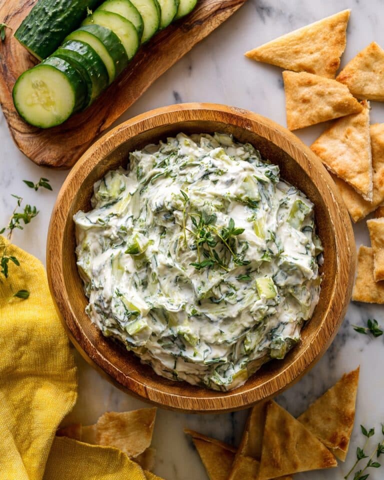 Quick Greek Chicken Salad with Tzatziki Sauce Recipe