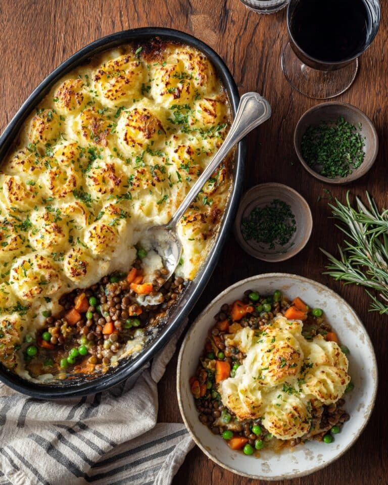 Vegan Lentil Shepherd's Pie Recipe