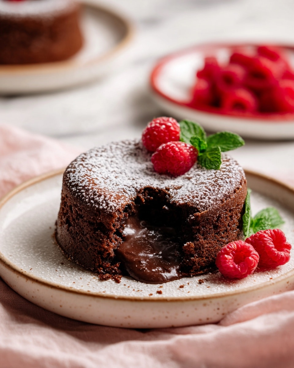 Molten Chocolate Lava Cakes Recipe