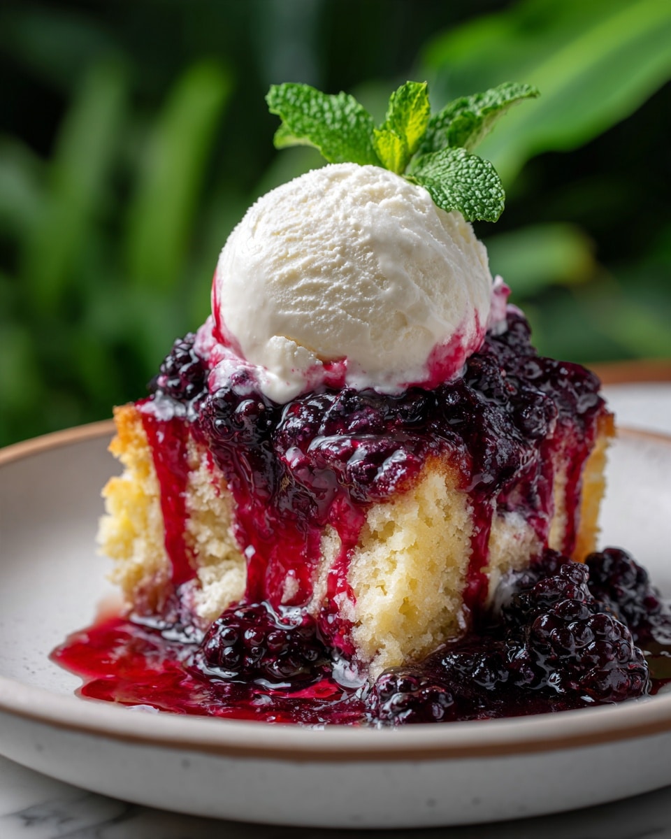 Easy Berry Cake (With Fresh or Frozen Mixed Berries) Recipe